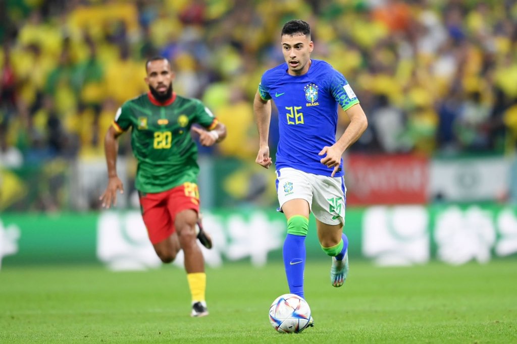 Gabriel Martinelli was Brazil's best player against Cameroon