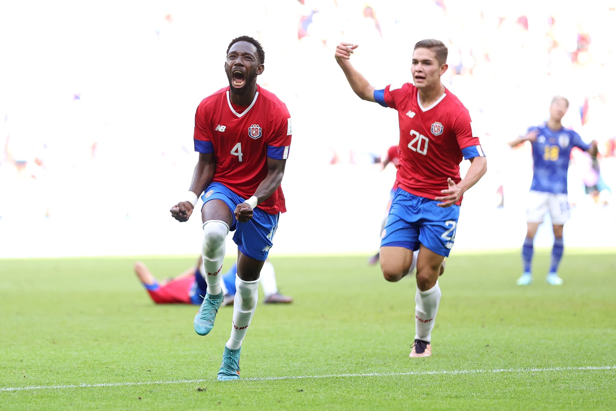 Fuller scored for Costa Rica