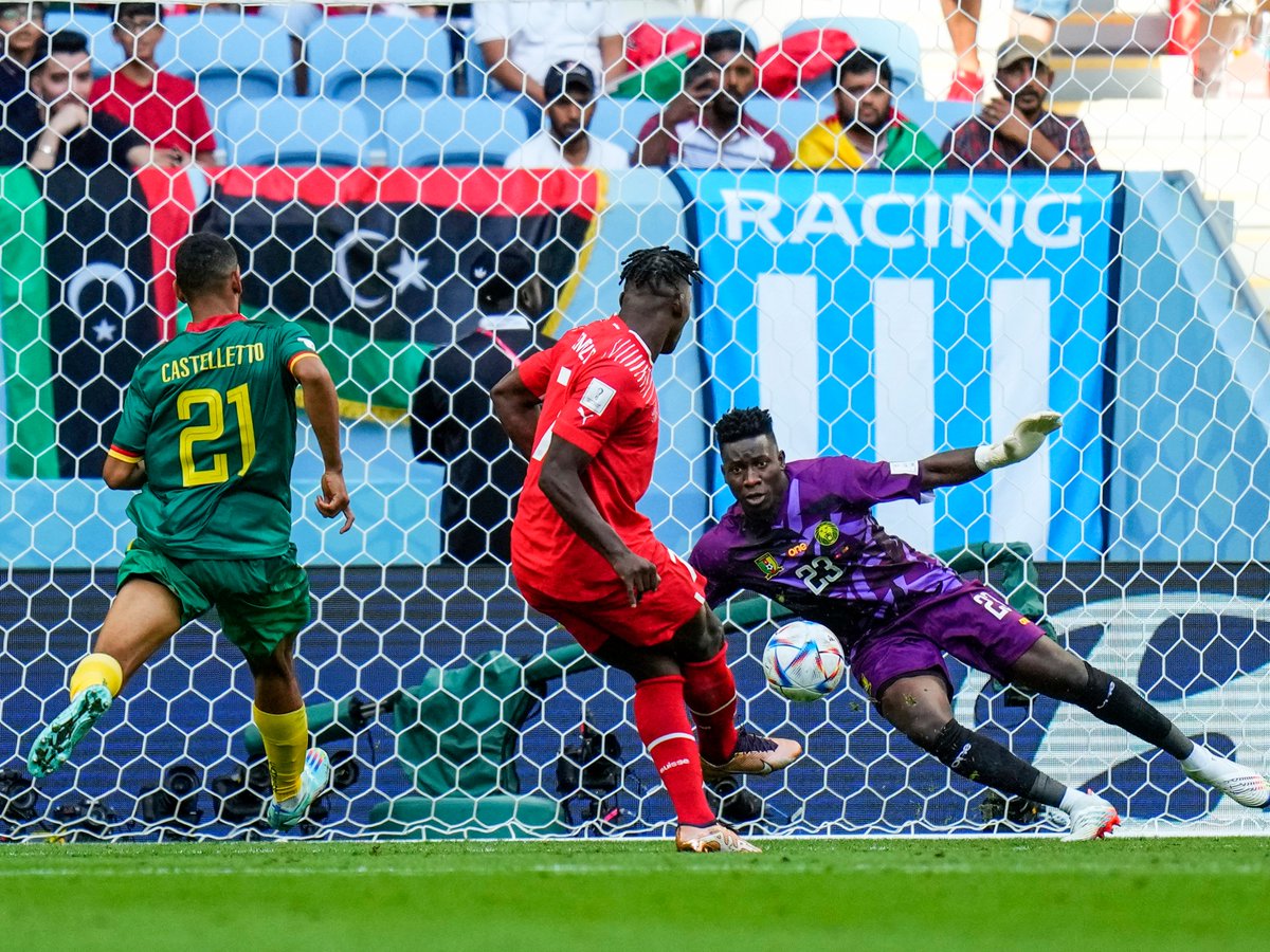 Switzerland 1-0 Cameroon