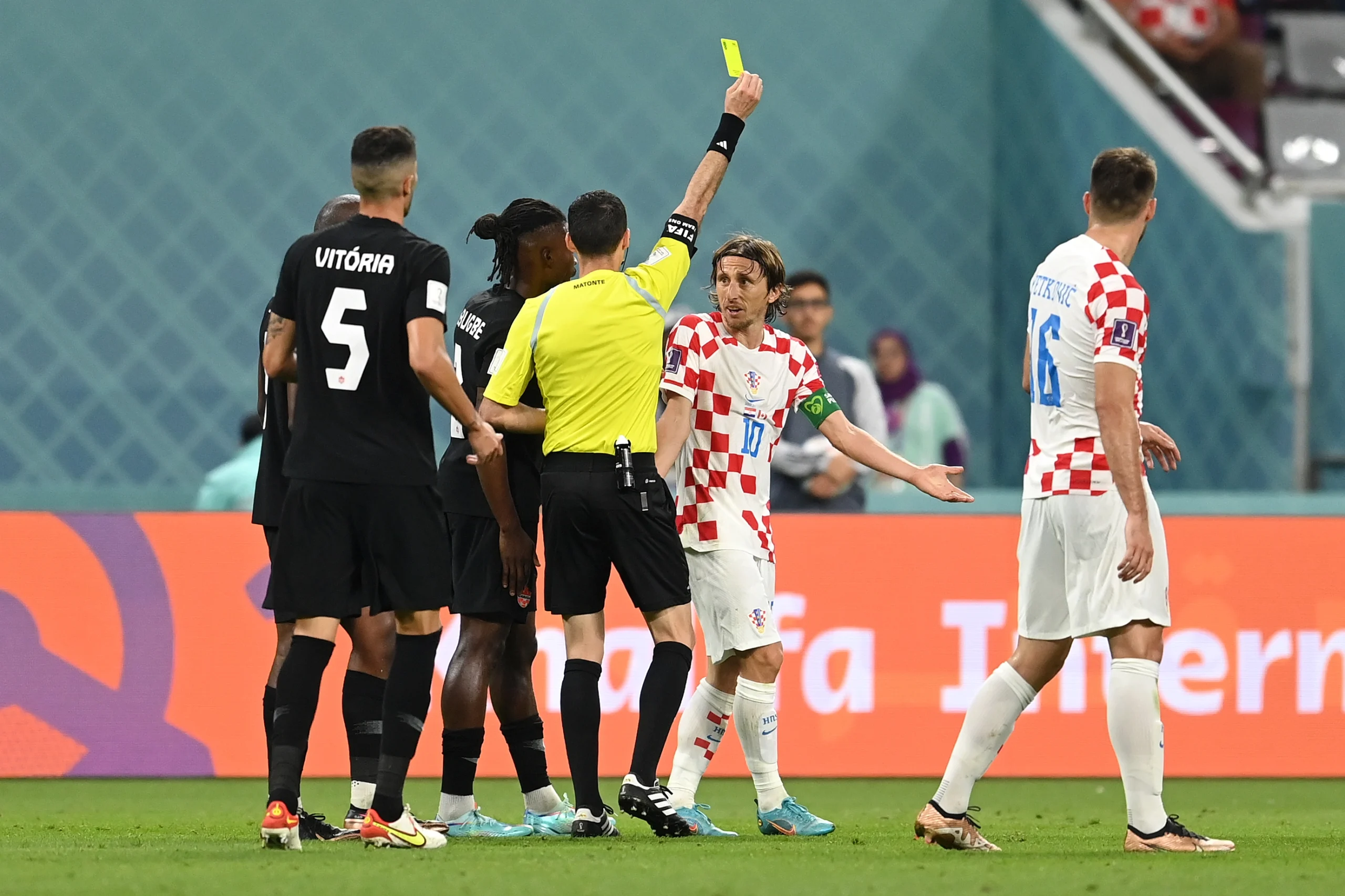 Players with yellow cards ahead of World Cup 2022 quarterfinals